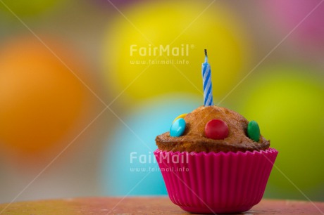 Fair Trade Photo Activity, Balloon, Birthday, Cake, Candle, Celebrating, Colour image, Cupcake, Horizontal, Multi-coloured, Peru, South America, Sweets, Table