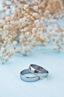 Fair Trade Photo Colour image, Flowers, Love, Marriage, Peru, Ring, Silver, South America, Two, Vertical, Wedding