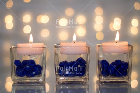 Fair Trade Photo Blue, Candle, Christianity, Colour image, Communion, Condolence-Sympathy, Confirmation, Flame, Glass, Horizontal, Light, Peace, Peru, Religion, South America, Stone