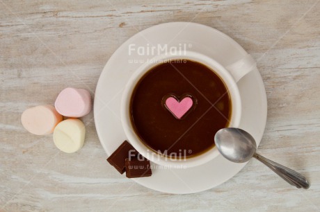 Fair Trade Photo Candy, Chocolate, Colour image, Cup, Fathers day, Heart, Horizontal, Love, Mothers day, Peru, South America, Spoon, Thinking of you
