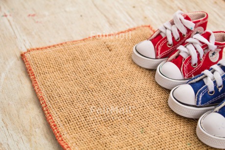 Fair Trade Photo Colour image, Doormat, Family, Horizontal, Moving, New home, Peru, Shoe, South America, Welcome home