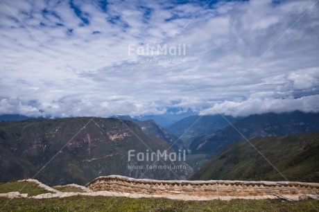 Fair Trade Photo Chachapoyas, Clouds, Colour image, Horizontal, Landscape, Nature, Peru, Sky, South America