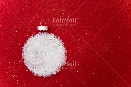 Fair Trade Photo Ball, Christmas, Christmas ball, Christmas decoration, Colour, Colour image, Horizontal, Object, Place, Red, Snow, Snowflake, South America