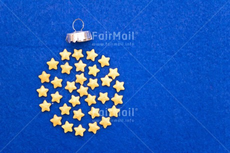 Fair Trade Photo Ball, Blue, Christmas, Christmas ball, Christmas decoration, Colour, Colour image, Horizontal, Object, Place, South America, Star, Yellow