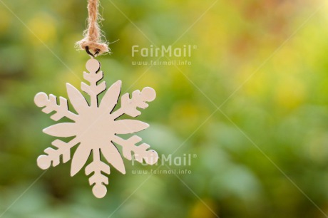 Fair Trade Photo Christmas, Christmas decoration, Colour, Colour image, Green, Horizontal, Object, Place, Snow, Snowflake, South America