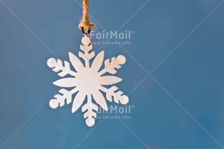 Fair Trade Photo Blue, Christmas, Christmas decoration, Colour, Colour image, Horizontal, Object, Place, Snow, Snowflake, South America