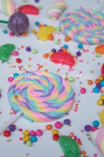 Fair Trade Photo Birthday, Candy, Colour, Colour image, Colourful, Food and alimentation, Lollipop, Party, Peru, Place, South America, Sweet, Vertical