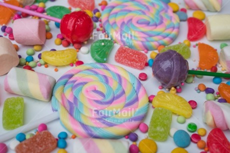 Fair Trade Photo Birthday, Candy, Colour, Colour image, Colourful, Food and alimentation, Horizontal, Lollipop, Party, Peru, Place, South America, Sweet