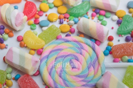 Fair Trade Photo Birthday, Candy, Colour, Colour image, Colourful, Food and alimentation, Horizontal, Lollipop, Party, Peru, Place, South America, Sweet