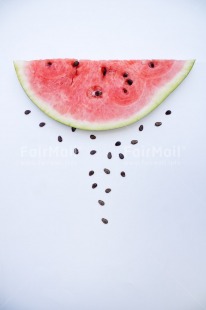 Fair Trade Photo Activity, Colour, Colour image, Dreaming, Dreams, Emotions, Food, Food and alimentation, Fresh, Fruit, Happiness, Object, Peru, Place, Red, Seasons, Seed, South America, Summer, Watermelon, White