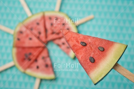 Fair Trade Photo Activity, Blue, Colour, Colour image, Dreaming, Dreams, Emotions, Food, Food and alimentation, Fresh, Fruit, Happiness, Object, Peru, Place, Red, Seasons, Seed, South America, Summer, Watermelon