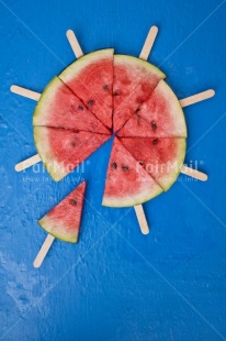 Fair Trade Photo Activity, Blue, Colour, Colour image, Dreaming, Dreams, Emotions, Food, Food and alimentation, Fresh, Fruit, Happiness, Object, Peru, Place, Red, Seasons, Seed, South America, Summer, Watermelon