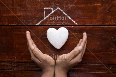 Fair Trade Photo Body, Build, Colour, Colour image, Food and alimentation, Hand, Heart, Home, Horizontal, Move, Nest, New home, New life, Object, Owner, Peru, Place, South America, Sweet, Welcome home, White, Wood