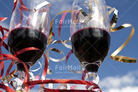 Fair Trade Photo Birthday, Closeup, Colour image, Congratulations, Day, Decoration, Glass, Horizontal, Invitation, Love, Marriage, Outdoor, Party, Peru, South America, Wine