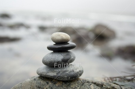Fair Trade Photo Balance, Colour image, Condolence-Sympathy, Day, Focus on foreground, Horizontal, Nature, Outdoor, Peru, Responsibility, River, South America, Spirituality, Stone, Thinking of you, Values, Water, Wellness