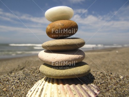 Fair Trade Photo Balance, Beach, Colour image, Condolence-Sympathy, Focus on foreground, Horizontal, Outdoor, Peru, Sand, Sea, Seasons, South America, Spirituality, Summer, Thinking of you, Wellness