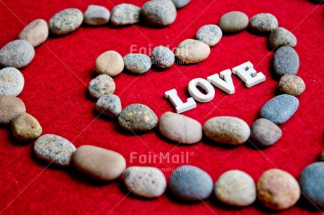 Fair Trade Photo Colour image, Heart, Horizontal, Letter, Love, Peru, Red, Rock, South America, Text, Thinking of you, Valentines day, Wedding