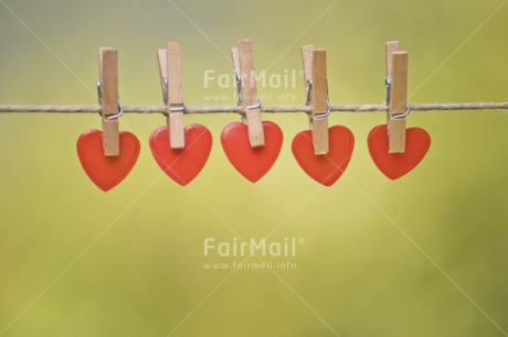 Fair Trade Photo Chachapoyas, Colour image, Friendship, Green, Hanging wire, Heart, Horizontal, Love, Marriage, Mothers day, Peg, Peru, Red, South America, Thinking of you, Valentines day, Wedding