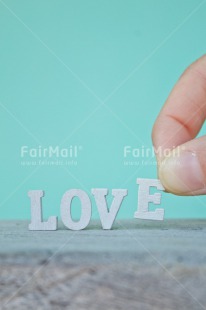 Fair Trade Photo Blue, Chachapoyas, Colour image, Hand, Letter, Love, Marriage, Peru, South America, Text, Thinking of you, Valentines day, Vertical, Wedding