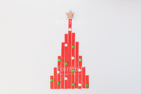 Fair Trade Photo Christmas, Christmas decoration, Christmas tree, Colour, Colour image, Horizontal, Object, Place, Red, South America, Star, White