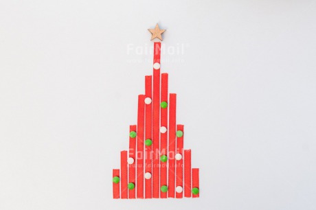 Fair Trade Photo Christmas, Christmas decoration, Christmas tree, Colour, Colour image, Horizontal, Object, Place, Red, South America, Star, White