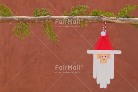 Fair Trade Photo Brown, Christmas, Christmas decoration, Colour, Colour image, Horizontal, Object, People, Place, Red, Santaclaus, South America