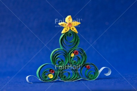 Fair Trade Photo Blue, Christmas, Christmas decoration, Christmas tree, Colour, Colour image, Horizontal, Object, Peru, Place, South America, Star