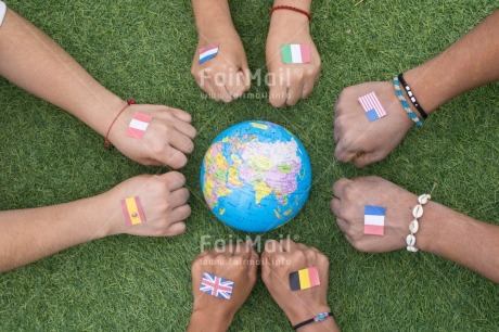 Fair Trade Photo Body, Brother, Colour image, Flag, Friendship, Hand, Hope, Horizontal, Object, Peace, People, Peru, Place, Solidarity, South America, Together, Tolerance, Union, Values, World