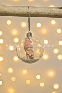 Fair Trade Photo Activity, Adjective, Branch, Celebrating, Christmas, Christmas ball, Christmas decoration, Doll, Light, Nature, Object, Present, Snow, Vertical