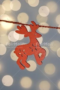 Fair Trade Photo Activity, Adjective, Animals, Celebrating, Christmas, Christmas decoration, Colour, Light, Nature, Object, Present, Red, Reindeer, Vertical, Washingline
