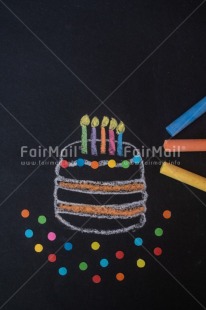 Fair Trade Photo Activity, Adjective, Birthday, Black, Blackboard, Cake, Celebrating, Chalk, Colour, Draw, Drawing, Emotions, Food and alimentation, Funny, Happiness, Happy, Joy, Multi-coloured, Object, Party
