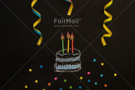 Fair Trade Photo Activity, Adjective, Birthday, Black, Blackboard, Cake, Celebrating, Chalk, Colour, Draw, Drawing, Emotions, Food and alimentation, Funny, Happiness, Happy, Joy, Multi-coloured, Object, Party