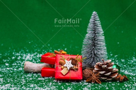 Fair Trade Photo Christmas, Christmas decoration, Christmas tree, Object, Pine cone, Present, Snow