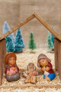 Fair Trade Photo Christmas, Christmas decoration, Creche, Family, Holy family, Object, People, Peruvian style