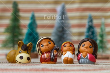 Fair Trade Photo Christmas, Christmas decoration, Creche, Family, Holy family, Object, People, Peruvian style