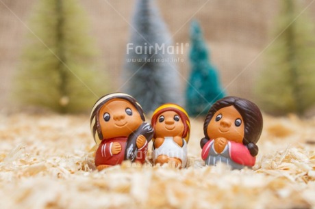 Fair Trade Photo Christmas, Christmas decoration, Creche, Family, Holy family, Object, People, Peruvian style