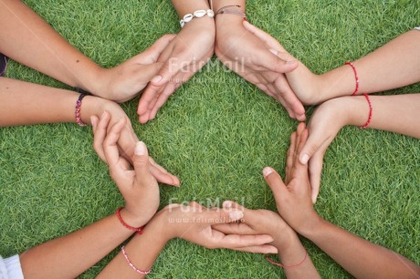 Fair Trade Photo Body, Bracelet, Colour, Colour image, Friendship, Green, Hand, Help, Hope, Horizontal, Object, Peace, People, Peru, Place, Solidarity, South America, Together, Tolerance, Union, Values