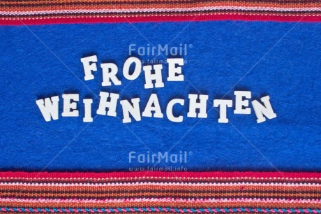 Fair Trade Photo Activity, Adjective, Blue, Celebrating, Christmas, Christmas decoration, Colour, German, Horizontal, Letter, Object, Peruvian fabric, Present, Text, White