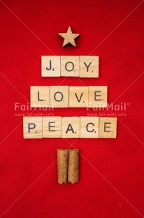 Fair Trade Photo Christmas, Christmas decoration, Christmas tree, Emotions, Joy, Letter, Love, Object, Peace, Star, Text, Values