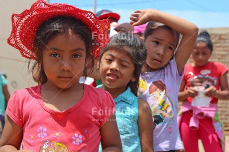 Fair Trade Photo 10-15 years, 5 -10 years, Activity, Child, Children, Colour image, Day, Female, Friendship, Girls, Group, Horizontal, Latin, Multi-coloured, Outdoor, People, Peru, Playground, Playing, Rural, School, South America, Standing, Street