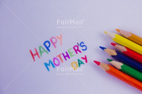 Fair Trade Photo Activity, Colour image, Crayon, Desk, Drawing, Horizontal, Mothers day, Multi-coloured, Peru, South America, Text