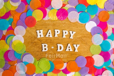 Fair Trade Photo Activity, Birthday, Celebrating, Colour image, Colourful, Confetti, Horizontal, Indoor, Letters, Multi-coloured, Peru, South America, Table, Text, Wood
