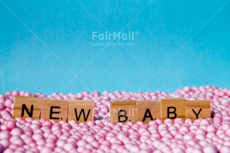 Fair Trade Photo Birth, Blue, Boy, Colour image, Girl, Horizontal, Letter, New baby, People, Peru, Pink, South America, Text
