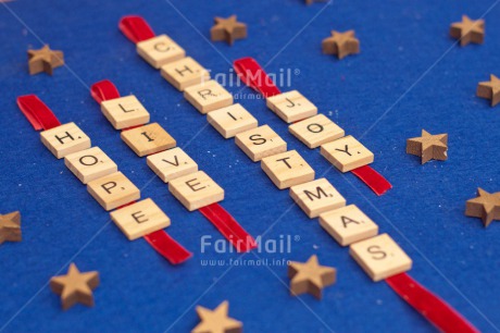 Fair Trade Photo Blue, Christmas, Christmas decoration, Colour, Colour image, Horizontal, Letter, Object, Place, South America, Star, Text