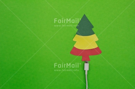 Fair Trade Photo Charging, Christmas, Christmas decoration, Christmas tree, Colour image, Horizontal, Loading, Object, Peru, Place, South America