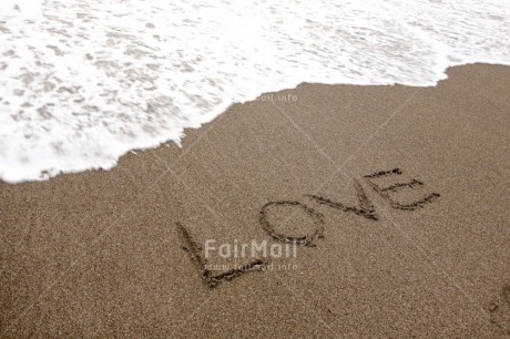 Fair Trade Photo Beach, Day, Horizontal, Letter, Love, Outdoor, Peru, Sea, South America, Valentines day, Water