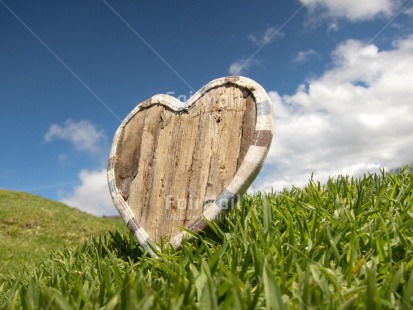 Fair Trade Photo Blue, Clouds, Day, Heart, Horizontal, Love, Outdoor, Peru, Sky, South America, Valentines day