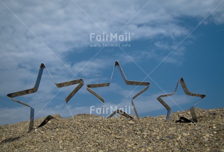 Fair Trade Photo Christmas, Closeup, Colour image, Horizontal, Peru, Sand, South America, Star