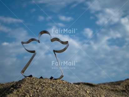 Fair Trade Photo Angel, Beach, Christmas, Closeup, Clouds, Colour image, Day, Horizontal, Outdoor, Peru, Sand, Sky, South America