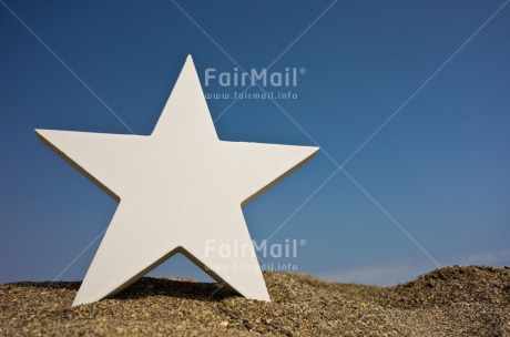 Fair Trade Photo Beach, Christmas, Closeup, Colour image, Day, Horizontal, Outdoor, Peru, Sand, Sky, South America, Star